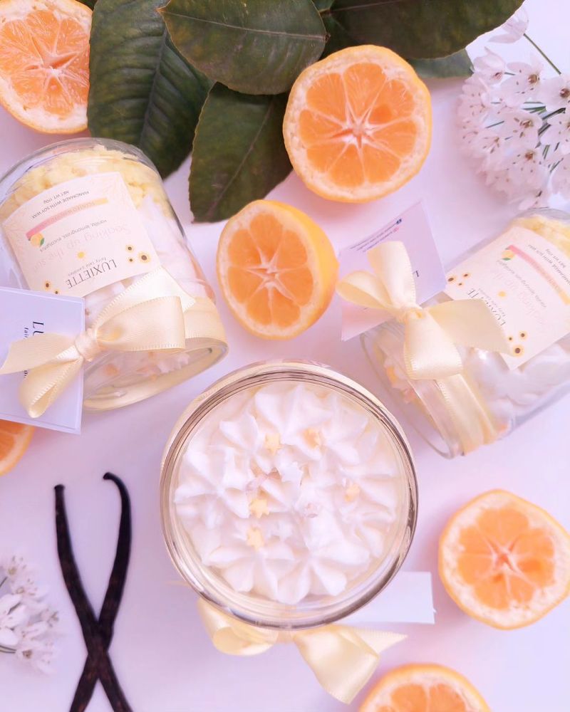 Soaking Up The Sun - Handmade Soy Candle by Luxiette