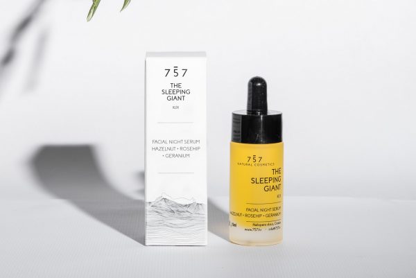 The Sleeping Giant, Facial Night Serum-757 Natural Cosmetics