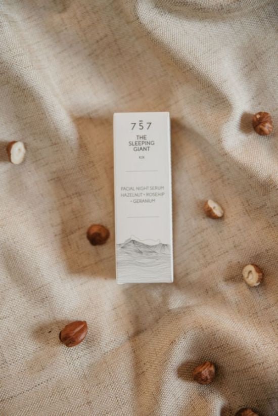 The Sleeping Giant, Facial Night Serum-757 Natural Cosmetics