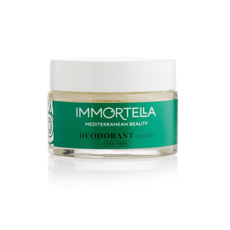 Immortella Deodorant Cream enriched with Tea Tree Oil