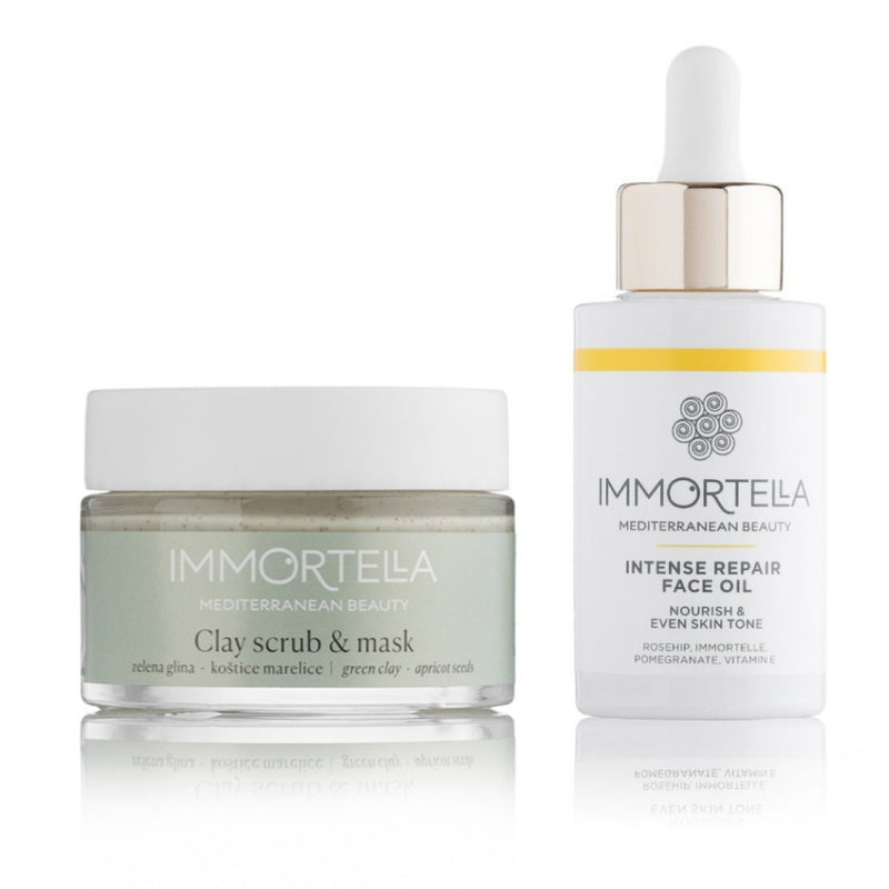 Immortella Natural Cosmetics-Face Glow Set
