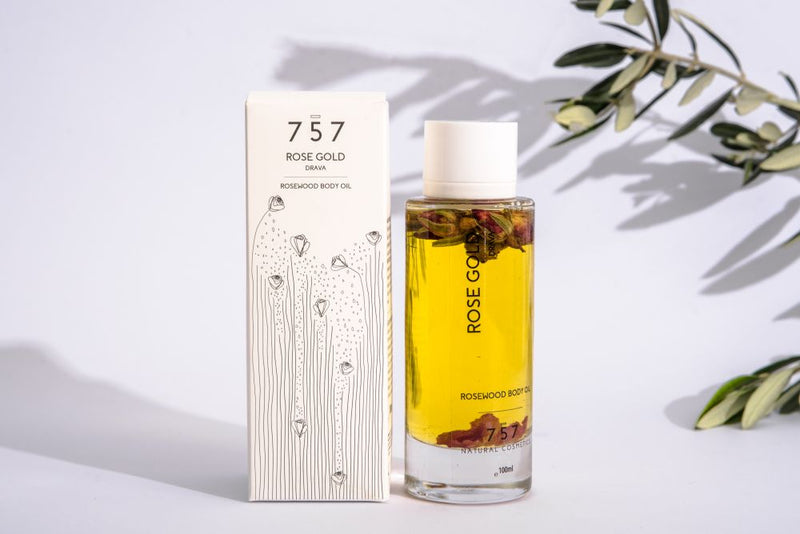 The Rose Gold Body Oil - 757 Natural Cosmetics